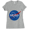 nerd Ladies Fitted T-Shirt