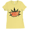 liberty rock radio Ladies Fitted T-Shirt