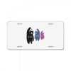Black Bear Metal Artistshot License Plate