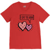 i love you mom V-Neck Tee