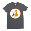 calvin hobbes Ladies Fitted T-Shirt
