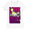 the beateggs !!! purple Ladies Fitted T-Shirt