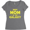Best Mom in the Galaxy Women's Triblend Scoop T-shirt