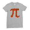 pumpkin pi Ladies Fitted T-Shirt