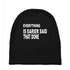 everything Baby Beanies