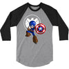 mega capt 3/4 Sleeve Shirt