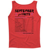 September Girl Facts Virgo Tank Top