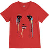 watercolor eyes V-Neck Tee