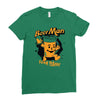 hey beer man Ladies Fitted T-Shirt