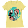 skullchain saw Ladies Fitted T-Shirt