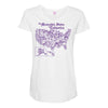 catmerica Maternity Scoop Neck T-shirt
