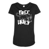 respect the greats pt 2 Maternity Scoop Neck T-shirt