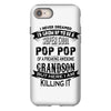 Super Cool Pop Pop Of A Freaking Awesome Grandson iPhone 8