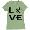 love hairstylist Ladies Fitted T-Shirt