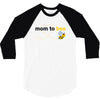 Mom to Bee Baby Boy 3/4 Sleeve Shirt