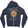 police dept Zipper Hoodie