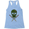 skull grass Racerback Tank