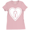 locked Ladies Fitted T-Shirt