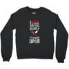 i bake because punching people is frowned upon Crewneck Sweatshirt