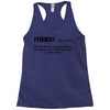 Feminist Noun Racerback Tank
