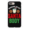 working on my santa body iPhone 8 Plus