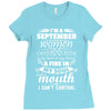 I Am A September Women Ladies Fitted T-Shirt