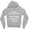 Smart Good Looking Math Teacher Doesnt Get Better Than This Zipper Hoodie