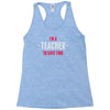 i am a teacher Racerback Tank