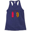 what up dog ketchup hot dog Racerback Tank