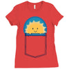 personal sun Ladies Fitted T-Shirt