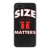size matters iPhone 7 Plus Case
