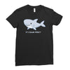it's shark week y'all Ladies Fitted T-Shirt