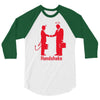 handshake 3/4 Sleeve Shirt