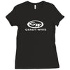 black t shirt grady white fishing Ladies Fitted T-Shirt