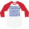 wake me for meals 3/4 Sleeve Shirt