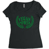 Vegan Power Women's Triblend Scoop T-shirt