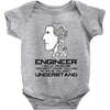 12  engineer understand Baby Bodysuit