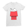 totoro peanut Ladies Fitted T-Shirt
