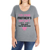 I'm Your Mother's Day Gift Dad Says You're Welcome Baby Girl Ladies Curvy T-Shirt