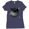 rockabilly by thinkd d55orxl Ladies Fitted T-Shirt