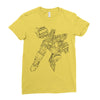 optimus prime Ladies Fitted T-Shirt