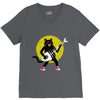 rock cat V-Neck Tee