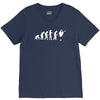 evolution of angus young V-Neck Tee