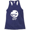 white nmp Racerback Tank