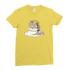 perk up Ladies Fitted T-Shirt