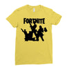 fortnite 4 Ladies Fitted T-Shirt