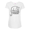 awesome Maternity Scoop Neck T-shirt
