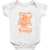 scary krampus Baby Onesie