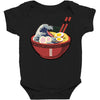 great wave ramen Baby Bodysuit