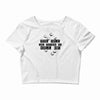 the dice are trying to kill me Crop Top